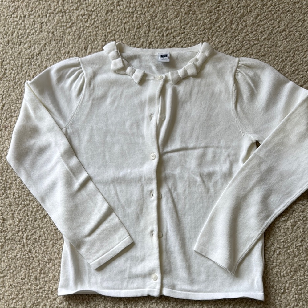 Jamie and Jack white cardigan